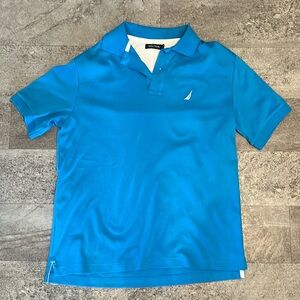 Men’s Nautica blue polo size small
